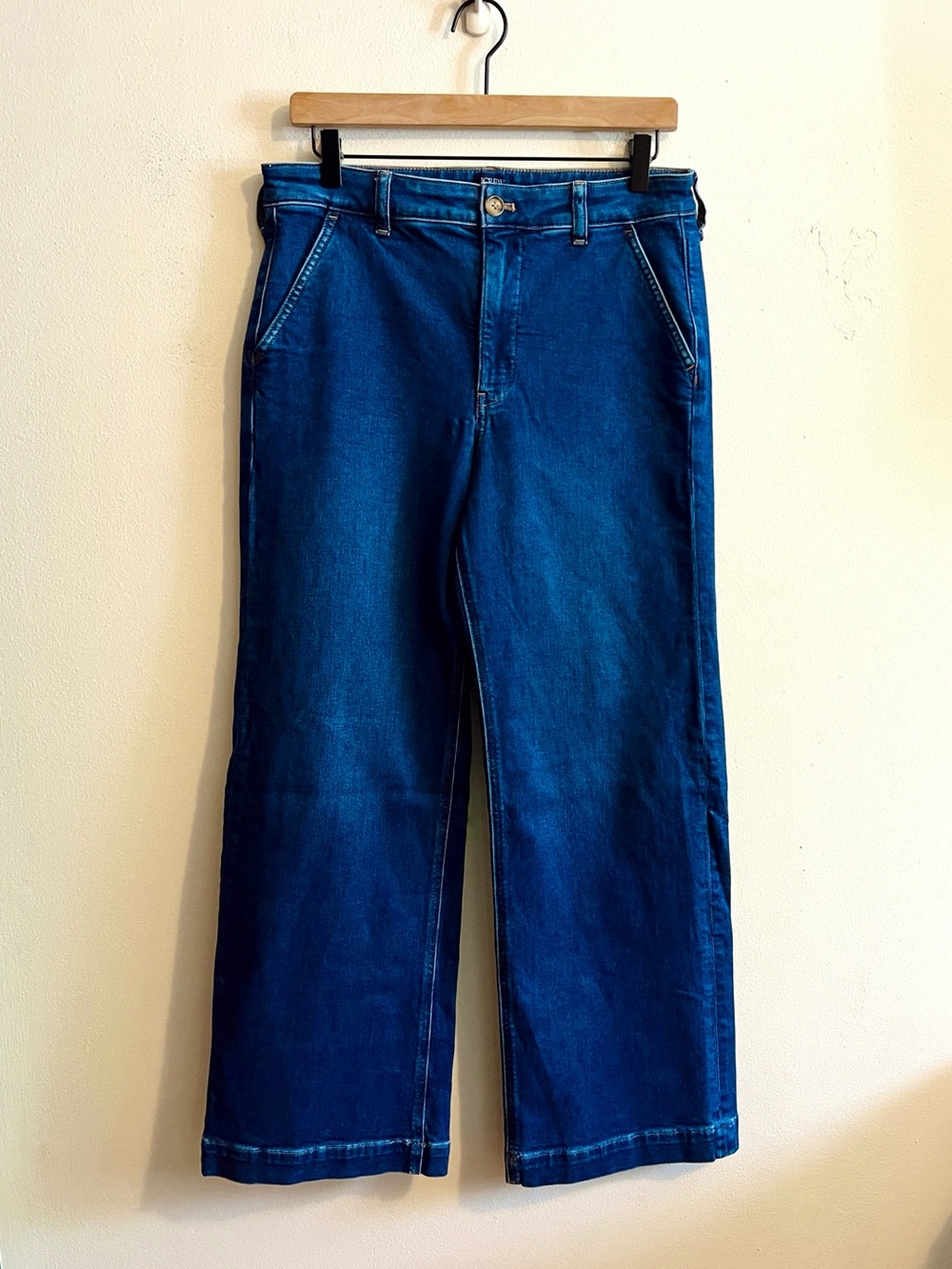 j.crew high rise trouser jeans